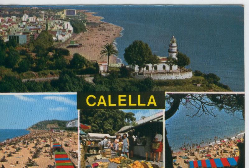 Postal 6785: Calella: vistas varias