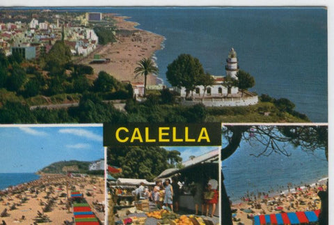 Postal 6785: Calella: vistas varias