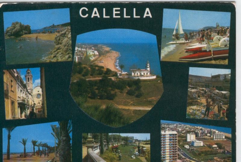 Postal 6795: Calella: vistas parciales
