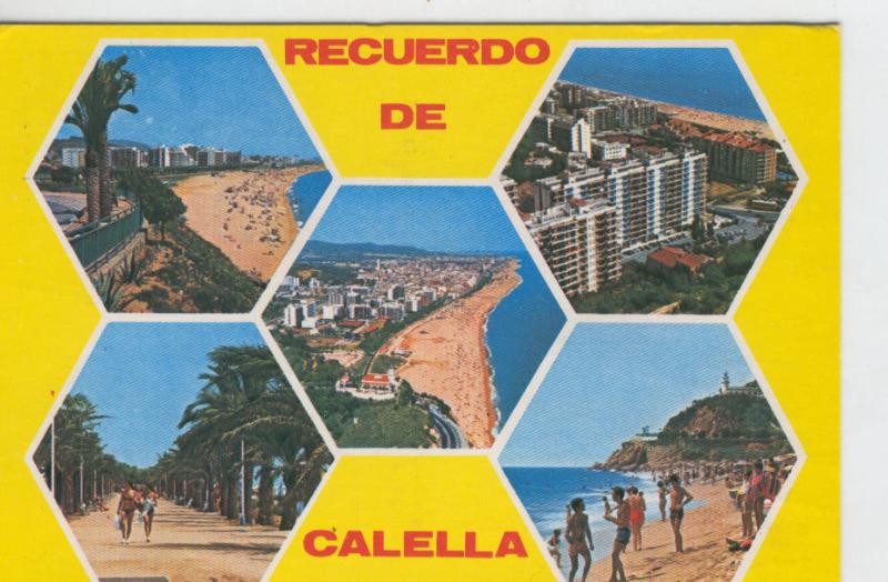 Postal 6807: Calella: recuerdo