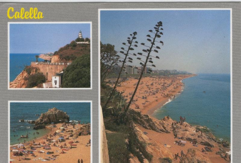 Postal 6816: Calella: vistas varias