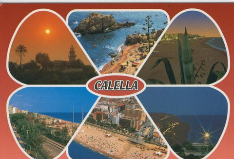 Postal 6819: Calella: vistas varias