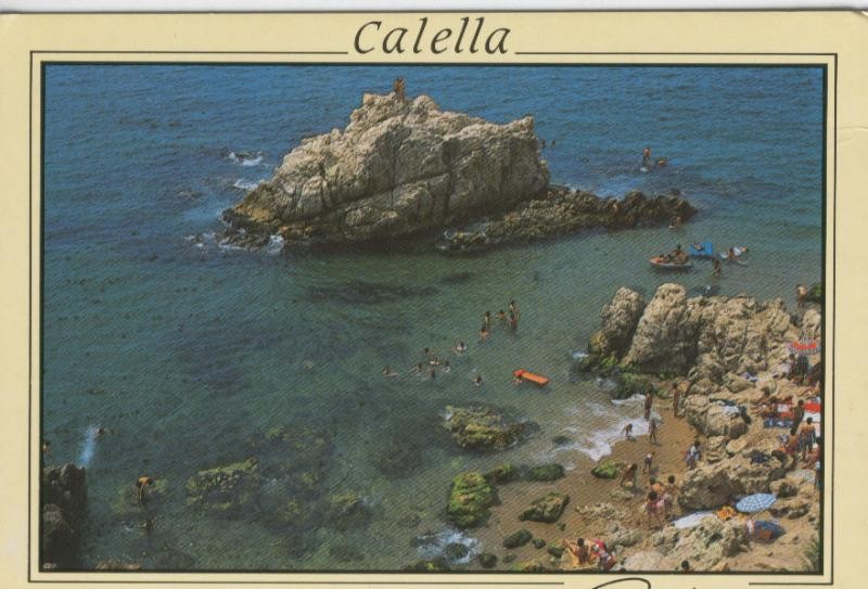 Postal 6820: Calella: Roca Grossa