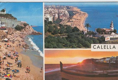 Postal 6824: Calella: vistas varias