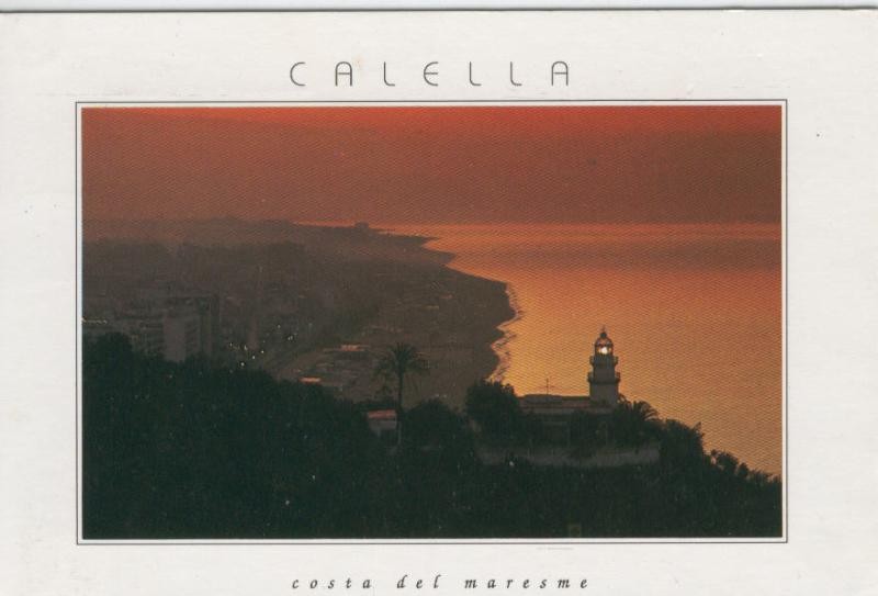 Postal 6826: Calella: anochecer