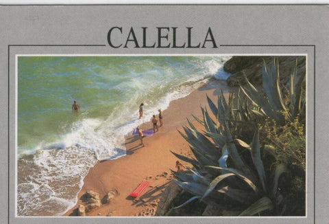 Postal 6827: Calella: playa