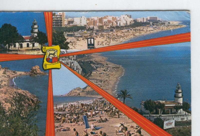 Postal 6837: Calella: vistas varias
