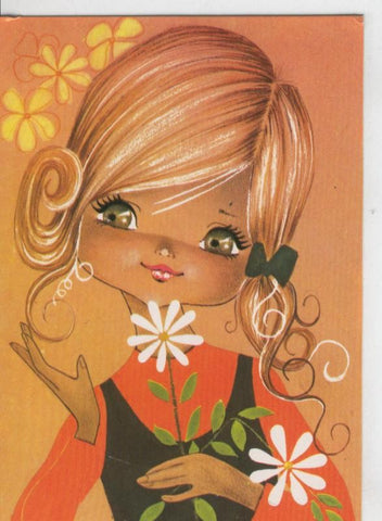 Postal 6841: Dibujo infantil (autora Francisca Gallarda)