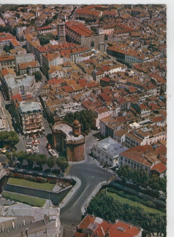 Postal 6898: Francia: Perpignan, vista aerea