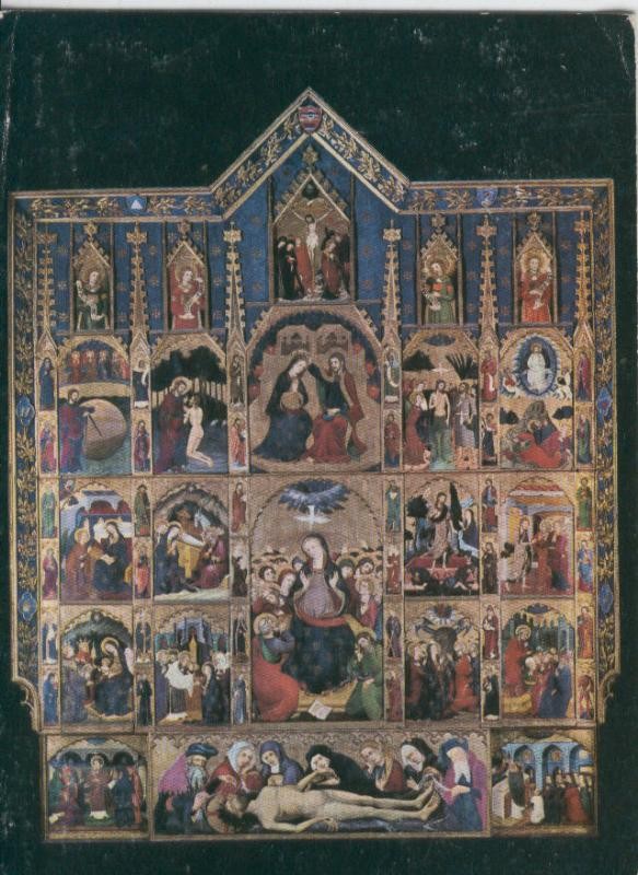 Postal 6902: Retablo Basilica Seo de Manresa