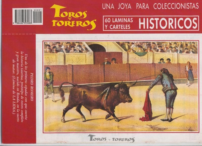 Lamina de La Lidia modelo 01: Pedro Romero