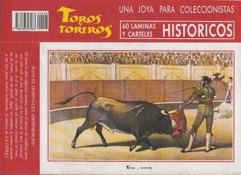 Lamina de La Lidia modelo 08: Manuel Dominguez, Desperdicios