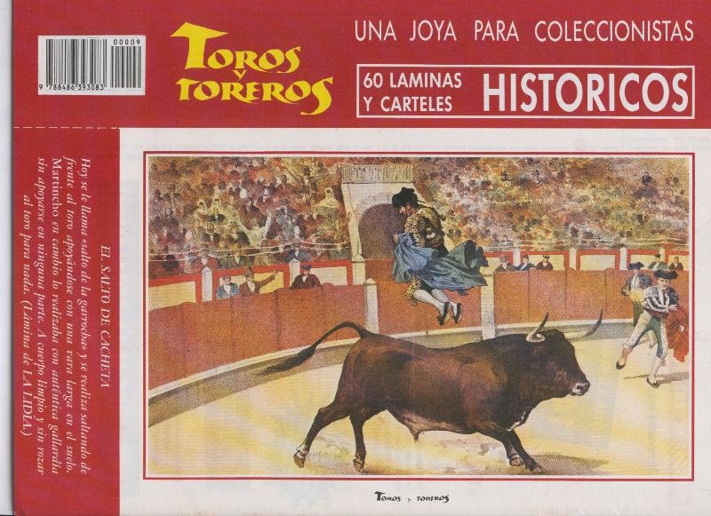 Lamina de La Lidia modelo 09: El salto de Cacheta