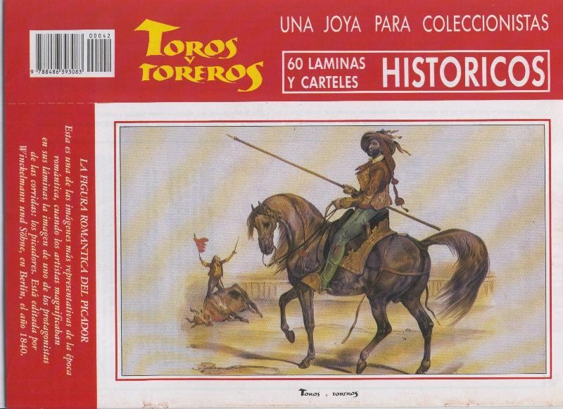 Lamina de La Lidia modelo 42: La figura romantica del picador