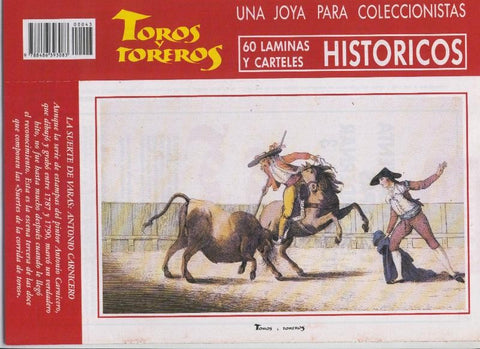 Lamina de La Lidia modelo 43: La suerte de vara, ilustracion de Antonio Carnicero