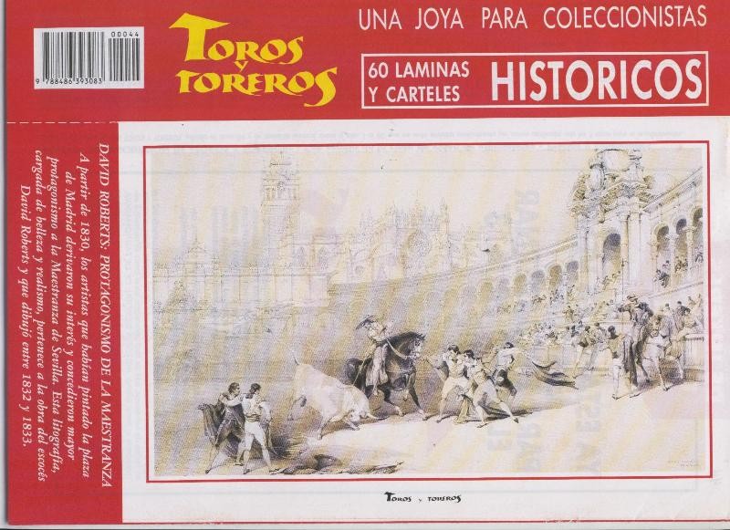 Lamina de La Lidia modelo 44: La Maestranza por David Roberts