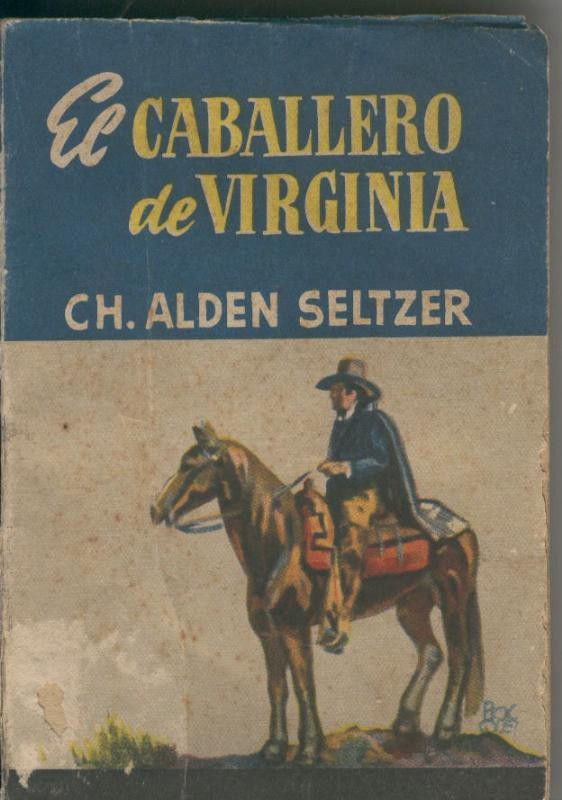 El caballero de Virginia (cubierta algo estropeada)