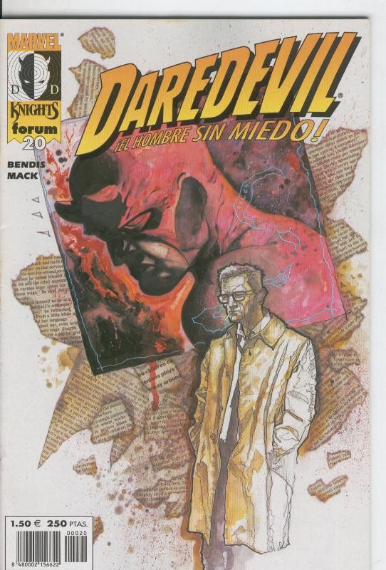 Marvel Knights: Daredevil el hombre sin miedo numero 20: Despierta