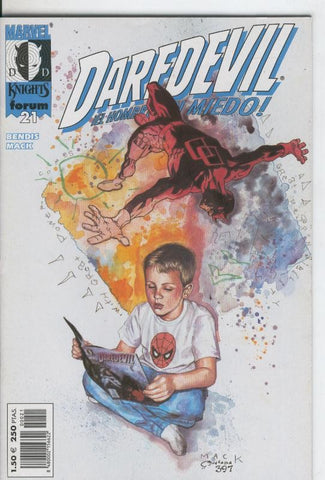 Marvel Knights: Daredevil el hombre sin miedo numero 21: Despierta