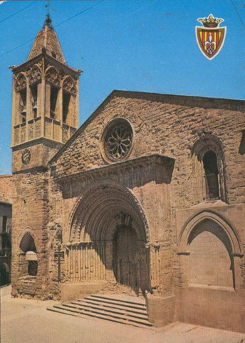 Postal 6923: Iglesia de Agramunt, Lerida