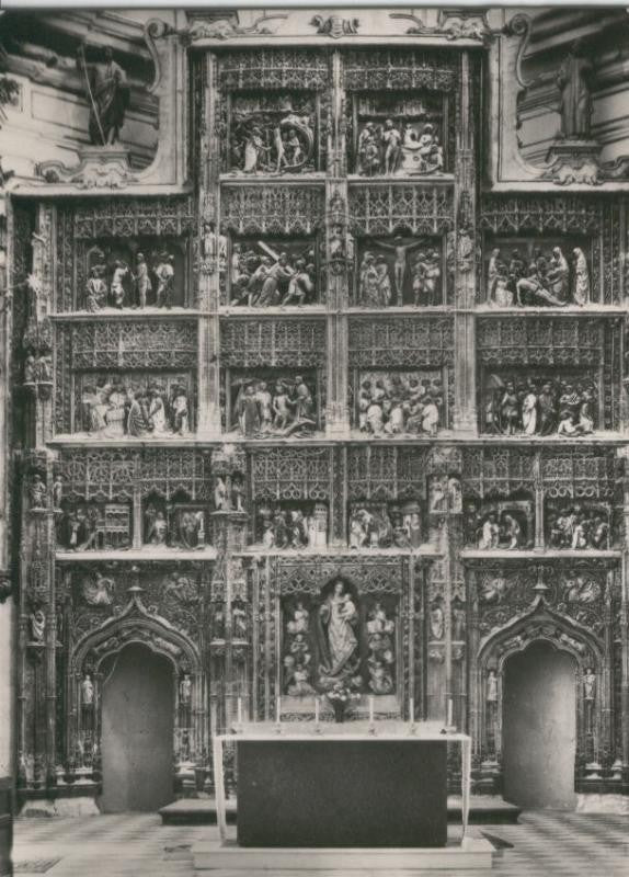 Postal 6944 : Retablo gotico del Monasterio de El Paular