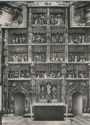 Postal 6944 : Retablo gotico del Monasterio de El Paular