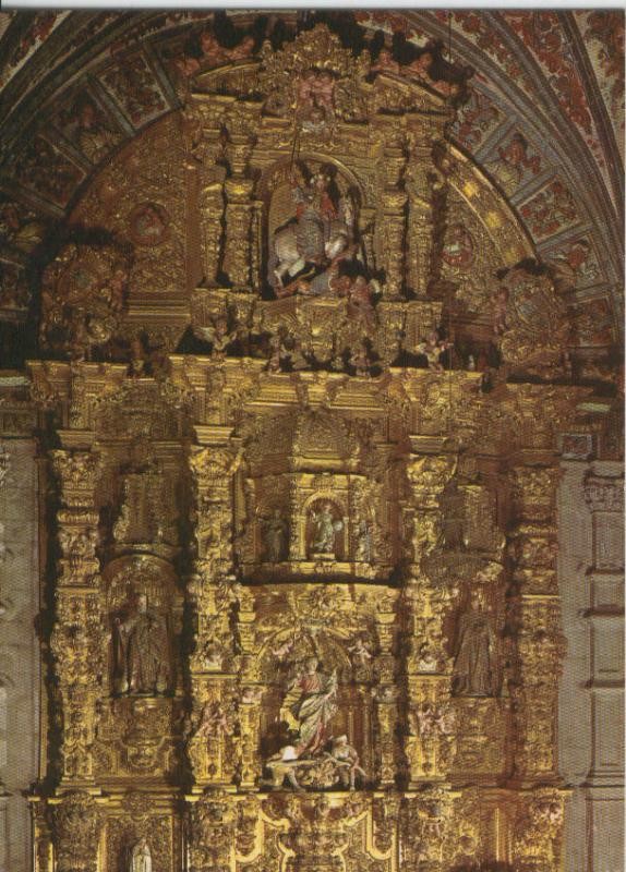 Postal 6948 : Capilla de Santa Tecla, retablo, catedral de Burgos