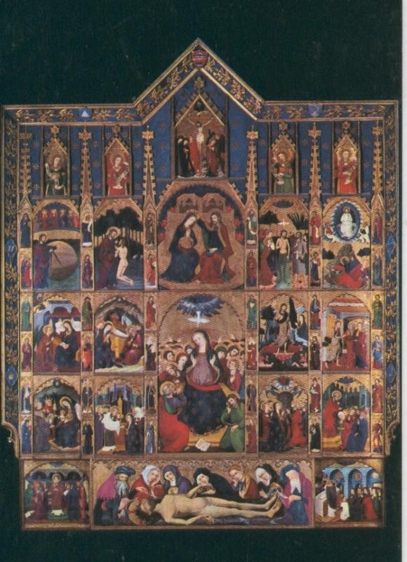 Postal 6964 : Manresa, Basilica, Retaule del Esperit Sant