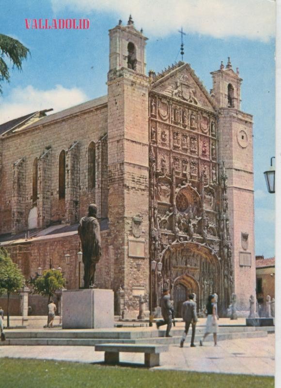 Postal 6967 : Valladolid, fachada San Pablo