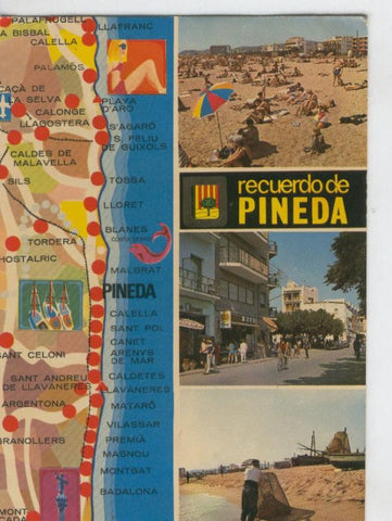 Postal 6988 : recuerdo de Pineda, Barcelona