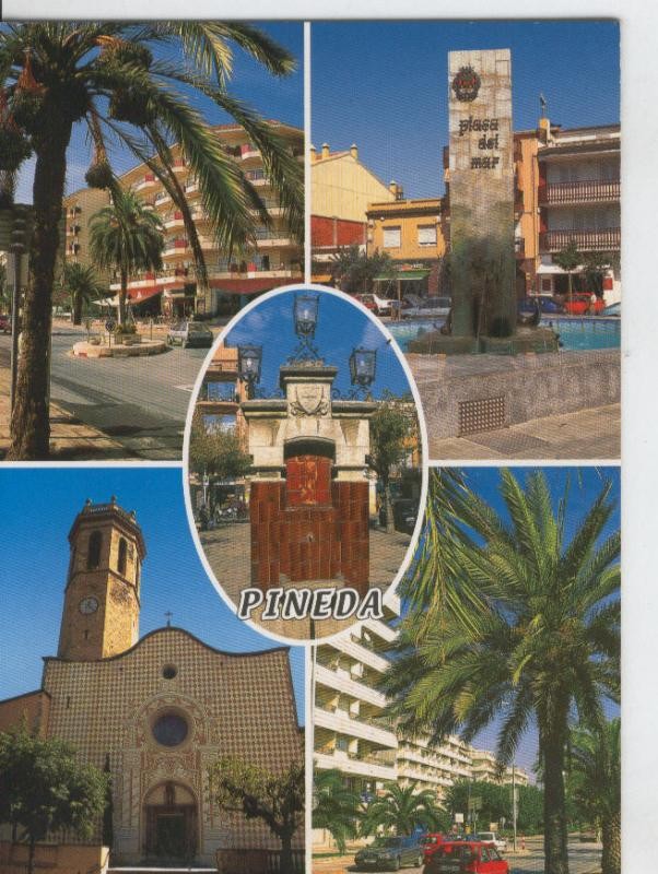 Postal 6994 : Pineda de Mar, vistas varias