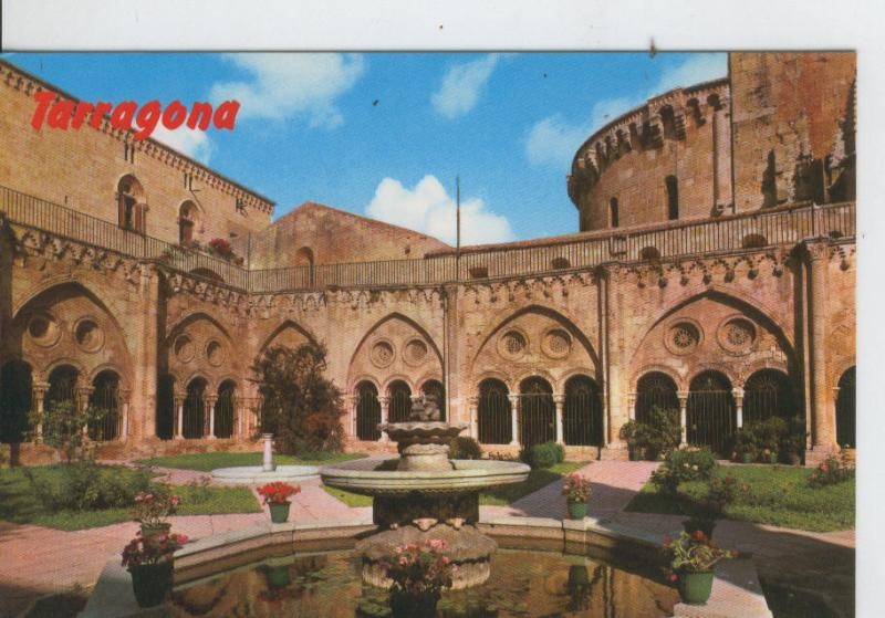 Postal 7013 : Tarragona, jardin del claustro de la catedral