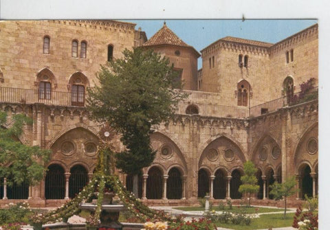 Postal 7015 : Tarragona, catedral y jardin del claustro