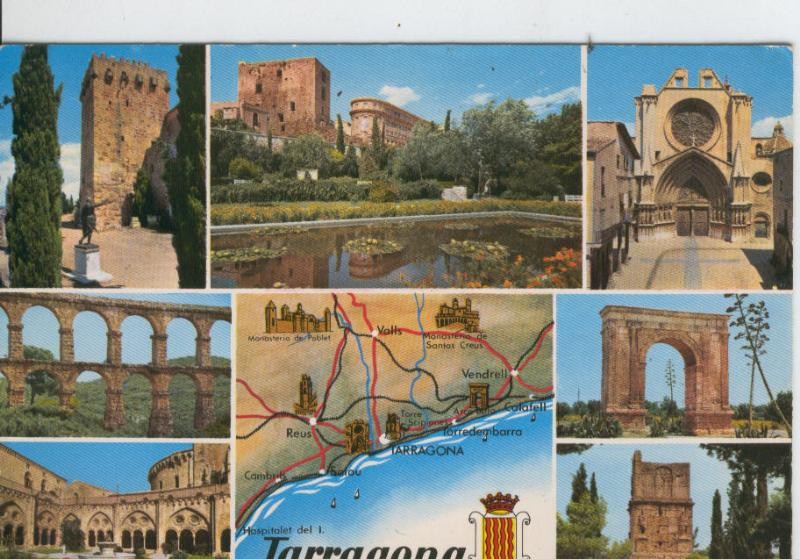 Postal 7022 : Tarragona, vistas varias