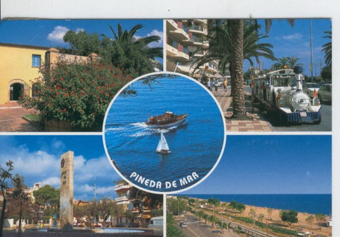 Postal 7046 : Pineda de Mar: Vistas varias