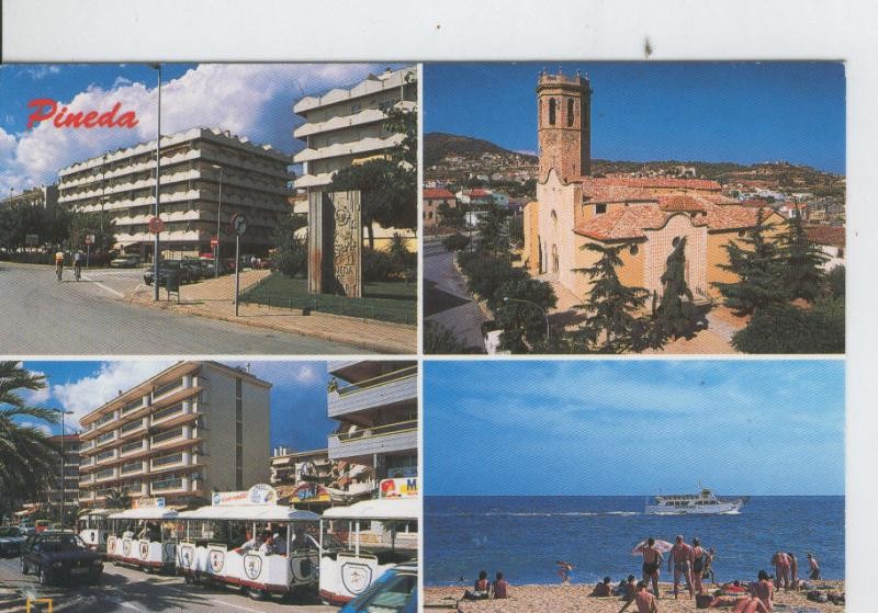 Postal 7064 : Pineda de Mar: vistas