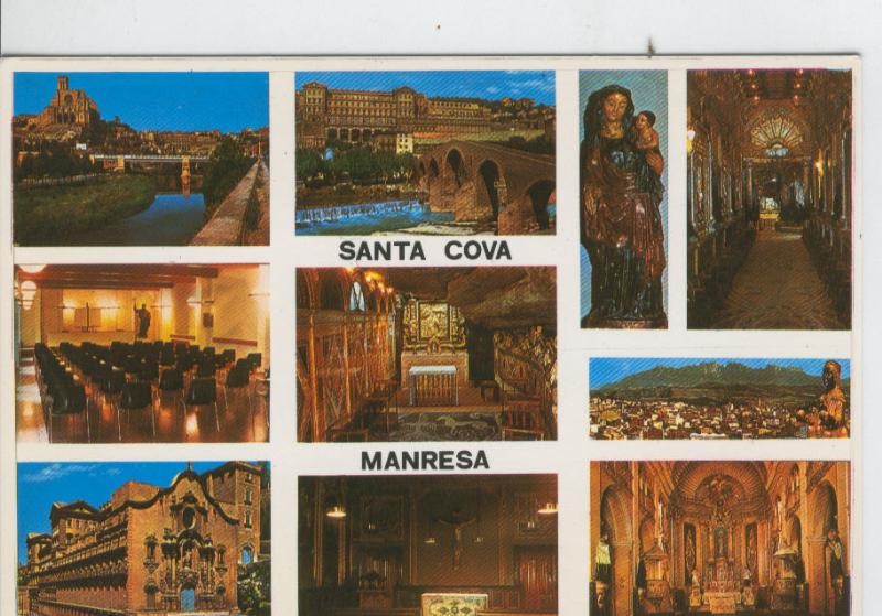 Postal 7085 : Manresa, Santa Cova, vistas