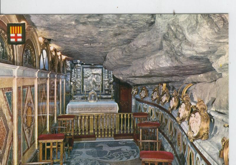Postal 7106 : Interior Cueva de San Ignacio en Manresa