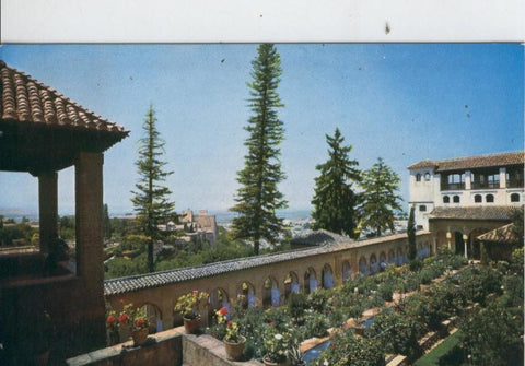 Postal 7111 : Patio del Generalife, Granada