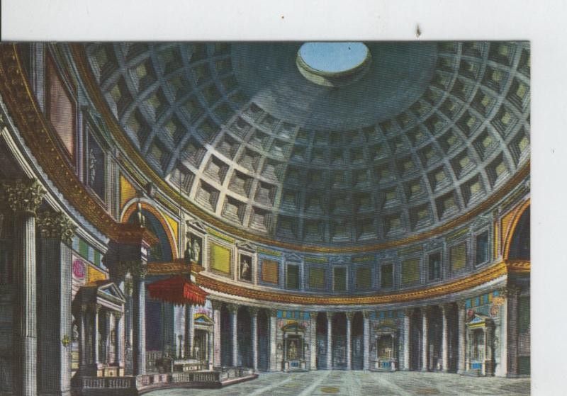 Postal 7115 : Roma, interior del panteon
