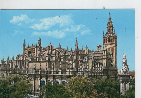 Postal 7117 : Catedral de Sevilla con la Giralda