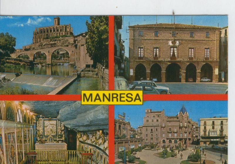 Postal 7119 : Manresa, vistas varias