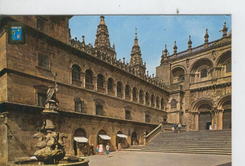 Postal 7136 : Santiago Compostela, plaza de las plateriaws