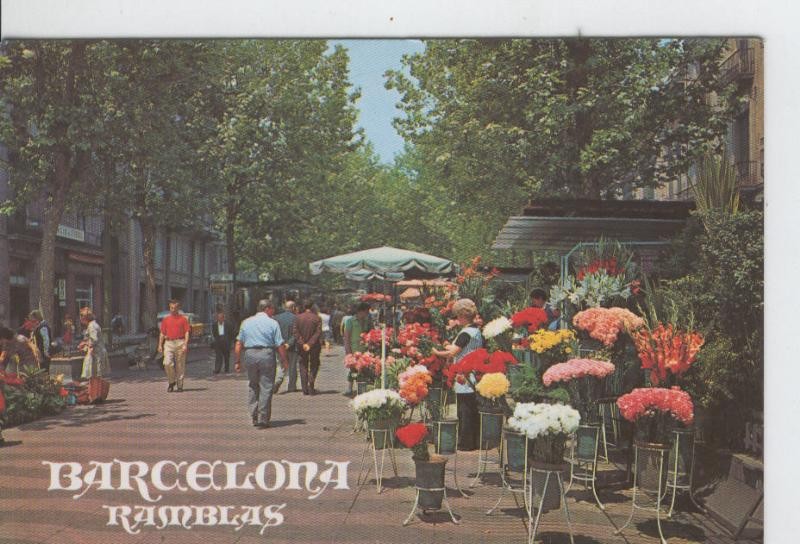 Postal 7138 : Ramblas de Barcelona