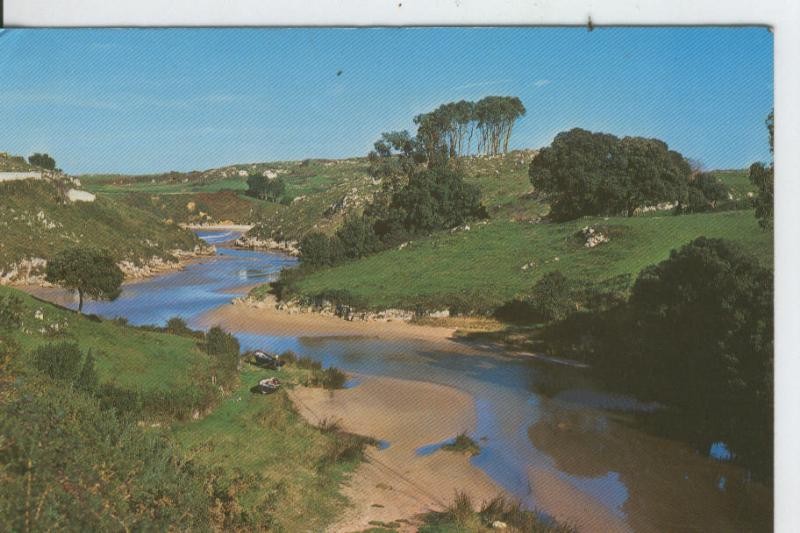 Postal 7140 : El Sable, ria de Poo, concejo de Llanes, Asturias