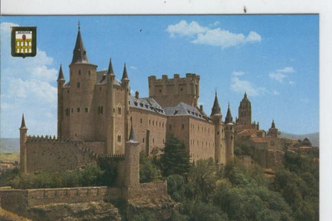 Postal 7212 : Segovia, Catedral y Alcazar