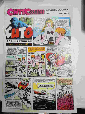 Chito Comics numero 01: Cuto, El rey triste, articulo Joan Boix