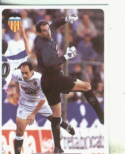 Cromos: Las fichas de la liga 95/96-Valencia: Zubizarreta