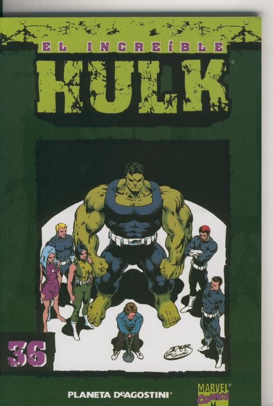 Coleccionable El Increible Hulk numero 36