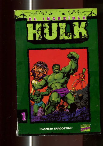 Coleccionable El Increible Hulk numero 01 (lomo deteriorado parte inferior)
